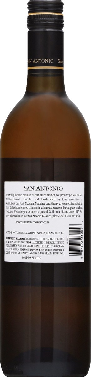 slide 7 of 9, San Antonio Winery San Antonio Sherry Red Wine 750mL, 750 ml