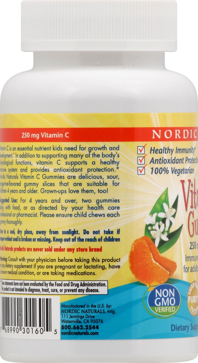 slide 7 of 7, Nordic Naturals Vitamin C Gummies, 60 ct