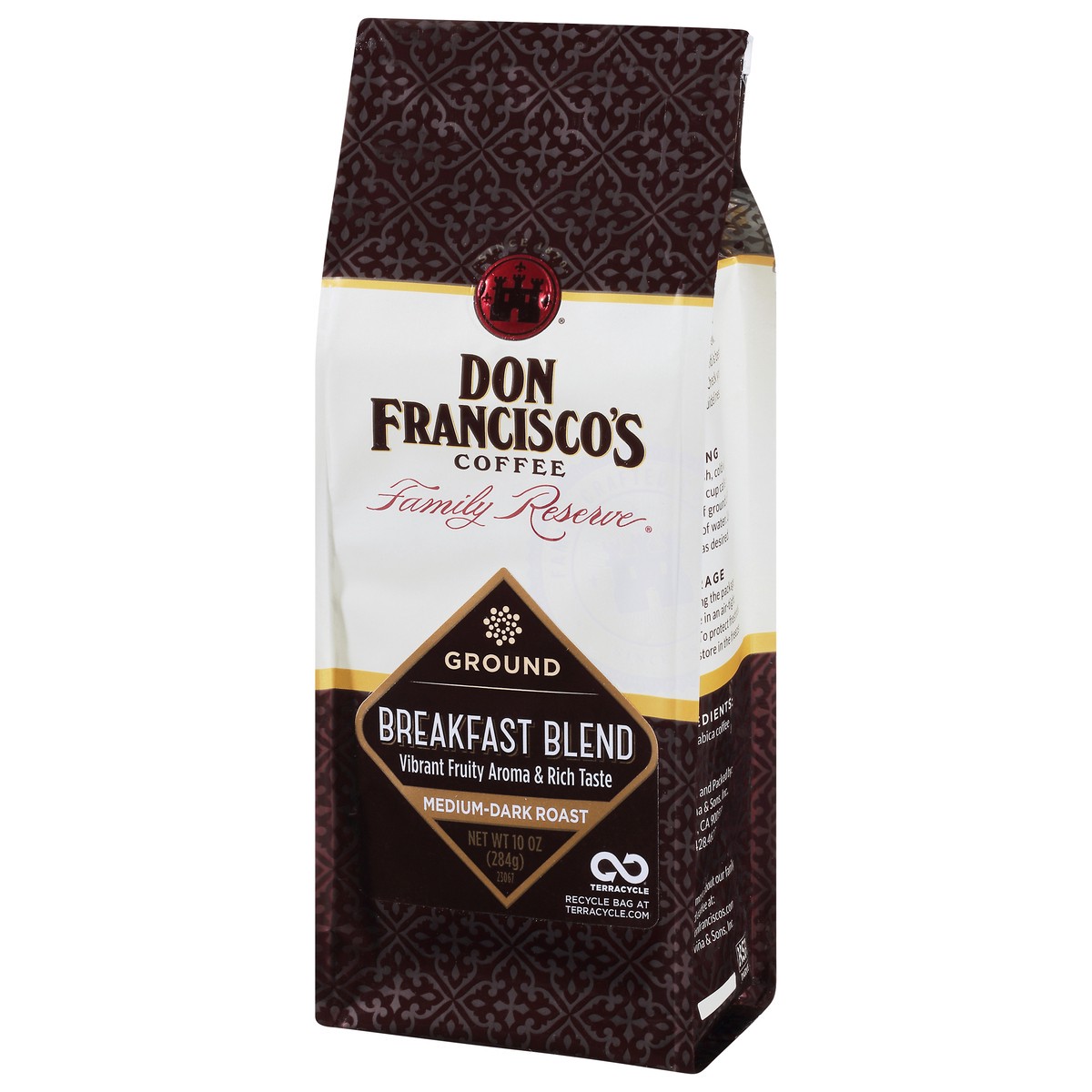 slide 4 of 9, Don Francisco's Breakfast Blend Ground Coffee - 10 oz, 10 oz