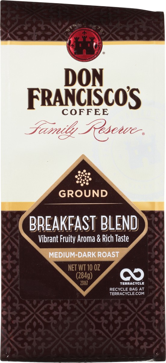 slide 9 of 9, Don Francisco's Breakfast Blend Ground Coffee - 10 oz, 10 oz