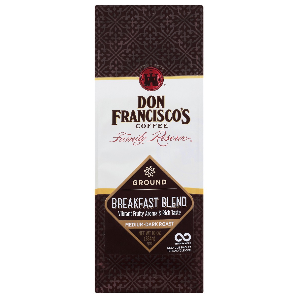 slide 1 of 9, Don Francisco's Breakfast Blend Ground Coffee - 10 oz, 10 oz