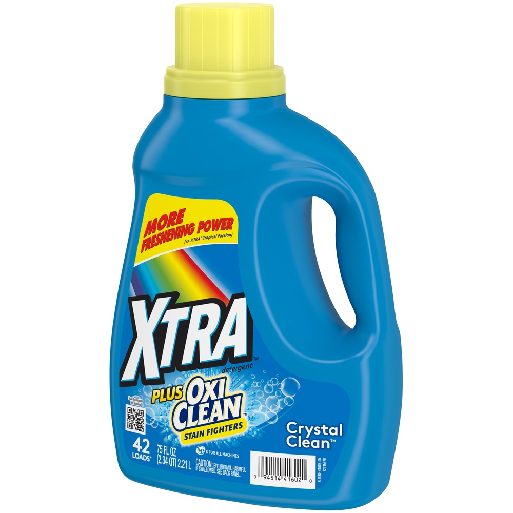 slide 3 of 4, Xtra Oxi Clean Plus, 75 fl oz