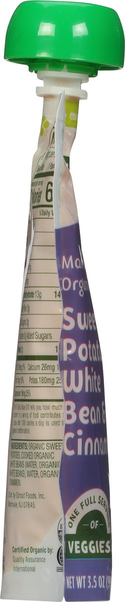 slide 7 of 9, Sprout Organics 6+ Months Sweet Potato, White Bean & Cinnamon Sweet Potato, White Bean & Cinnamon 3.5 oz, 3.5 oz