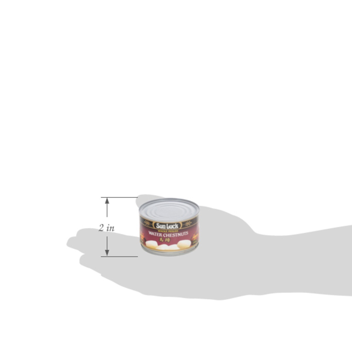 slide 5 of 14, Sun Luck Whole Peeled Water Chestnuts 227 g, 227 g