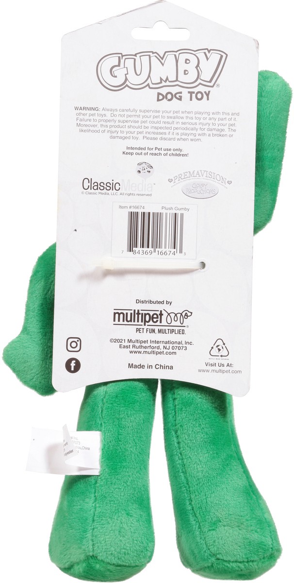 slide 4 of 11, Gumby Dog Toy 1 ea, 1 ct