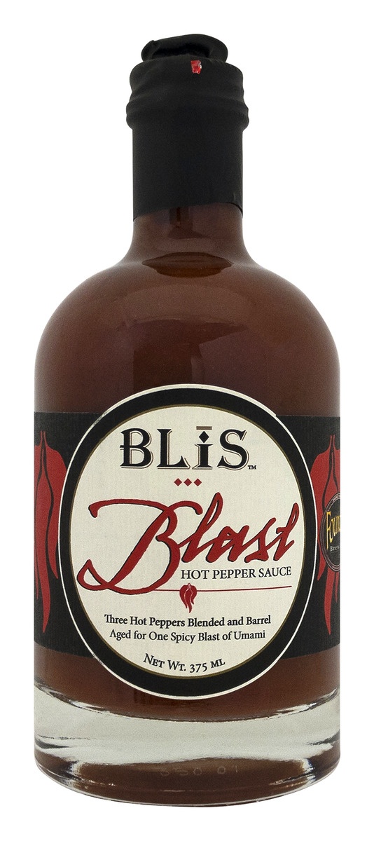 slide 1 of 1, BLiS Blast Hot Pepper Sauce, 375 ml