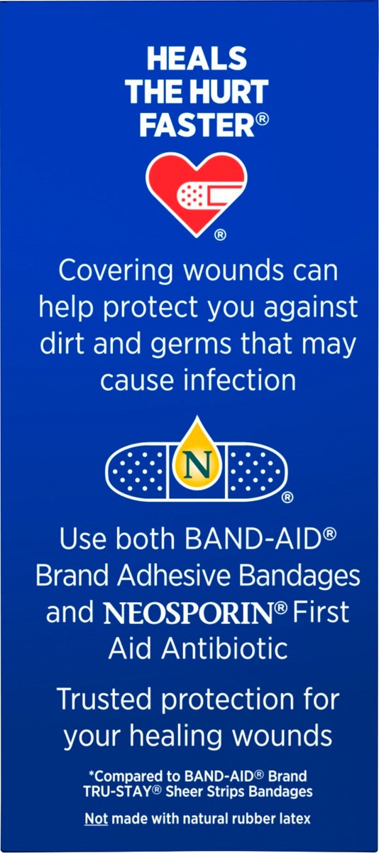 slide 4 of 8, BAND-AID Brand Tough Strips Adhesive Bandages, 60 Count, 60 ct