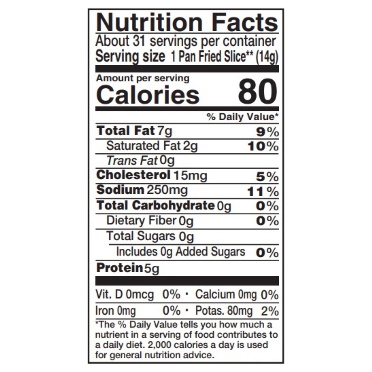 slide 6 of 9, J.C. Potter Hickory Smoked Sliced Slab Bacon, 3 lb