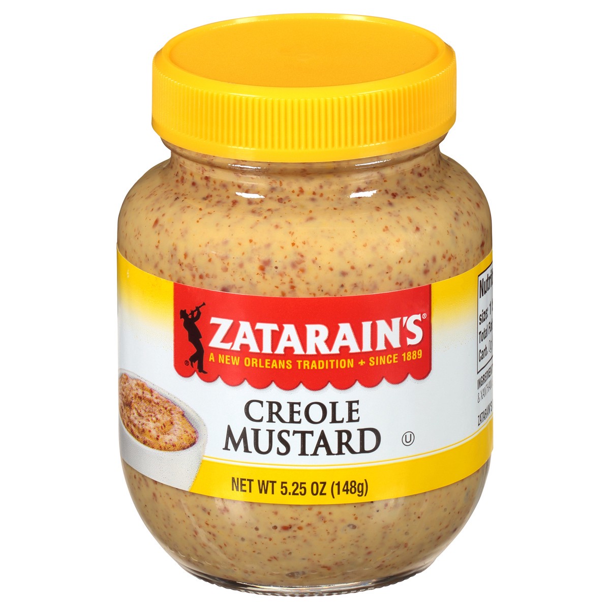 slide 1 of 9, Zatarain's Zatarains Creole Mustard, 5.25 oz