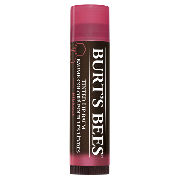 slide 1 of 5, Burt’s Bees Tinted Lip Balm, Hibiscua, 1 ct