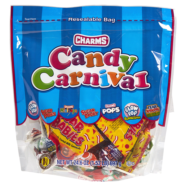 gesponsord personeelszaken Mam Charms Candy Carnival 24.4 oz | Shipt