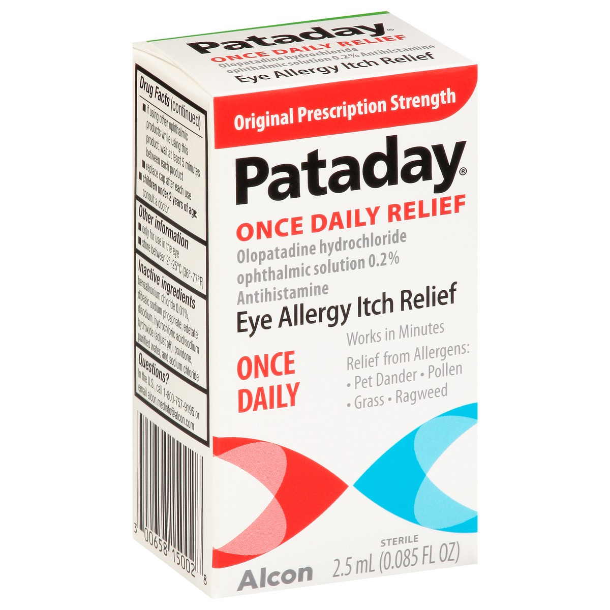 slide 6 of 13, Pataday Once Daily Eye Allergy Itch Relief Eye Drops, 0.085 fl oz