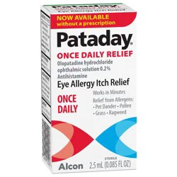 Pataday Once Daily Eye Allergy Itch Relief Eye Drops