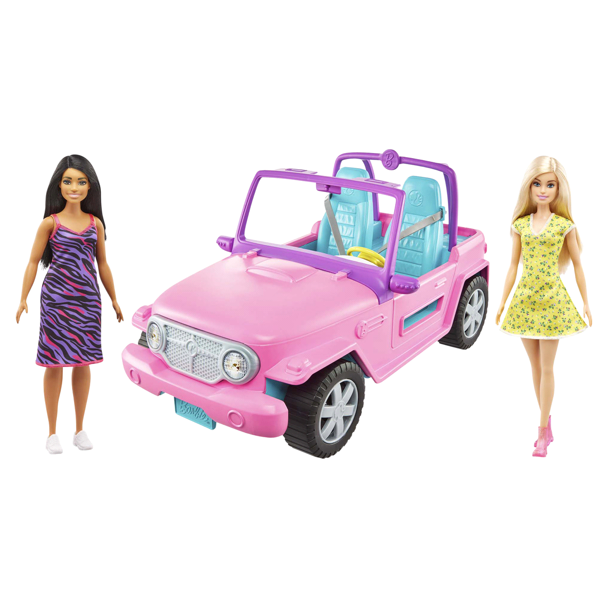 slide 1 of 9, Mattel Barbie Dolls and Vehicle, 1 ct