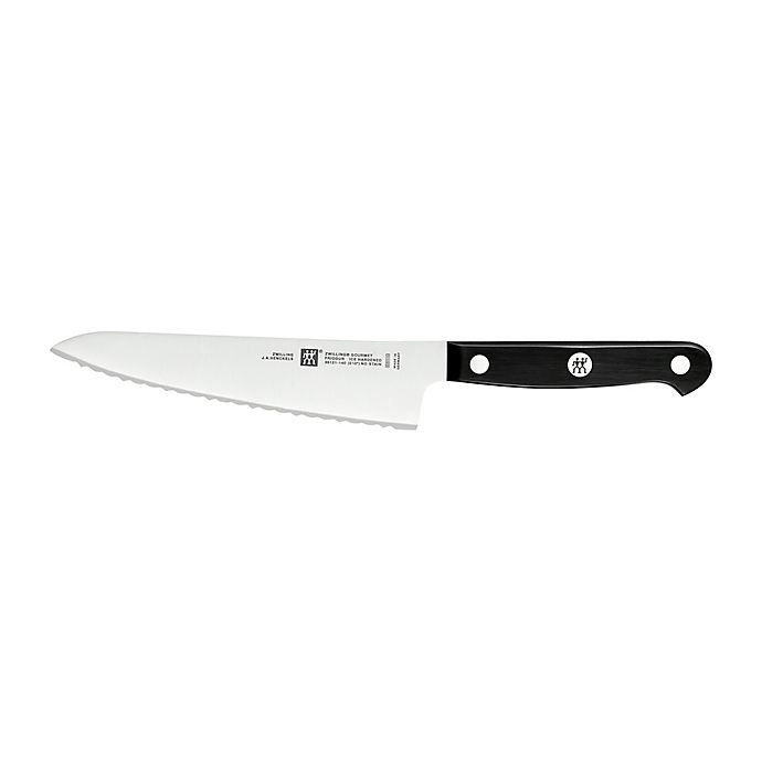 slide 1 of 1, Zwilling Gourmet Serrated Prep Knife, 5.5 in