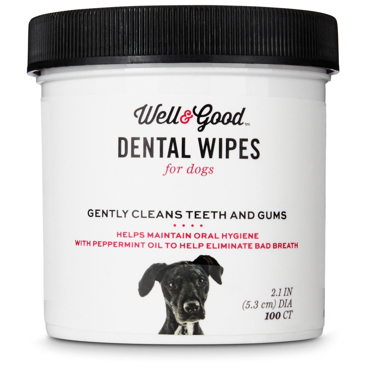 slide 1 of 1, Well & Good Dog Dental Wipes, 100 ct