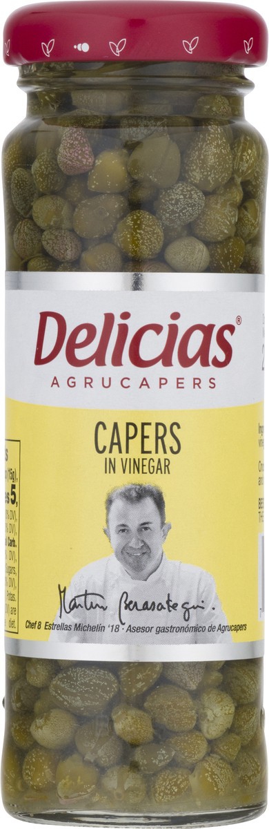 slide 5 of 12, Delicias Agrucapers Capers in Vinegar 3.5 oz, 3.5 oz