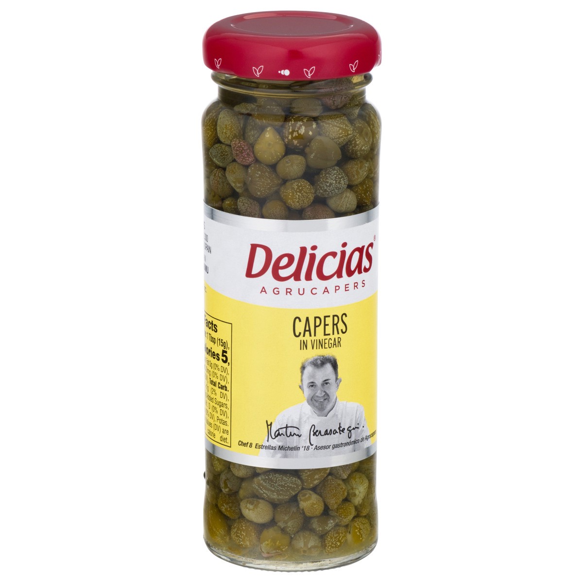 slide 10 of 12, Delicias Agrucapers Capers in Vinegar 3.5 oz, 3.5 oz