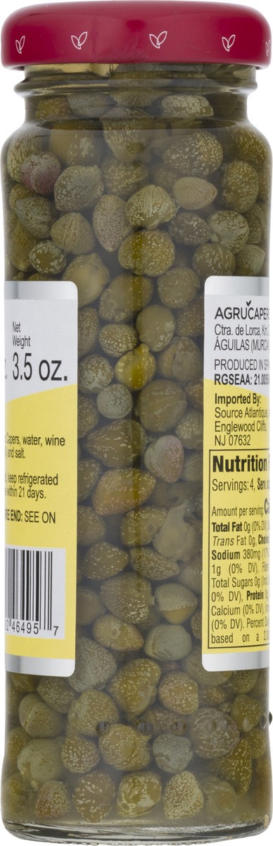 slide 8 of 12, Delicias Agrucapers Capers in Vinegar 3.5 oz, 3.5 oz