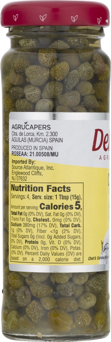 slide 9 of 12, Delicias Agrucapers Capers in Vinegar 3.5 oz, 3.5 oz