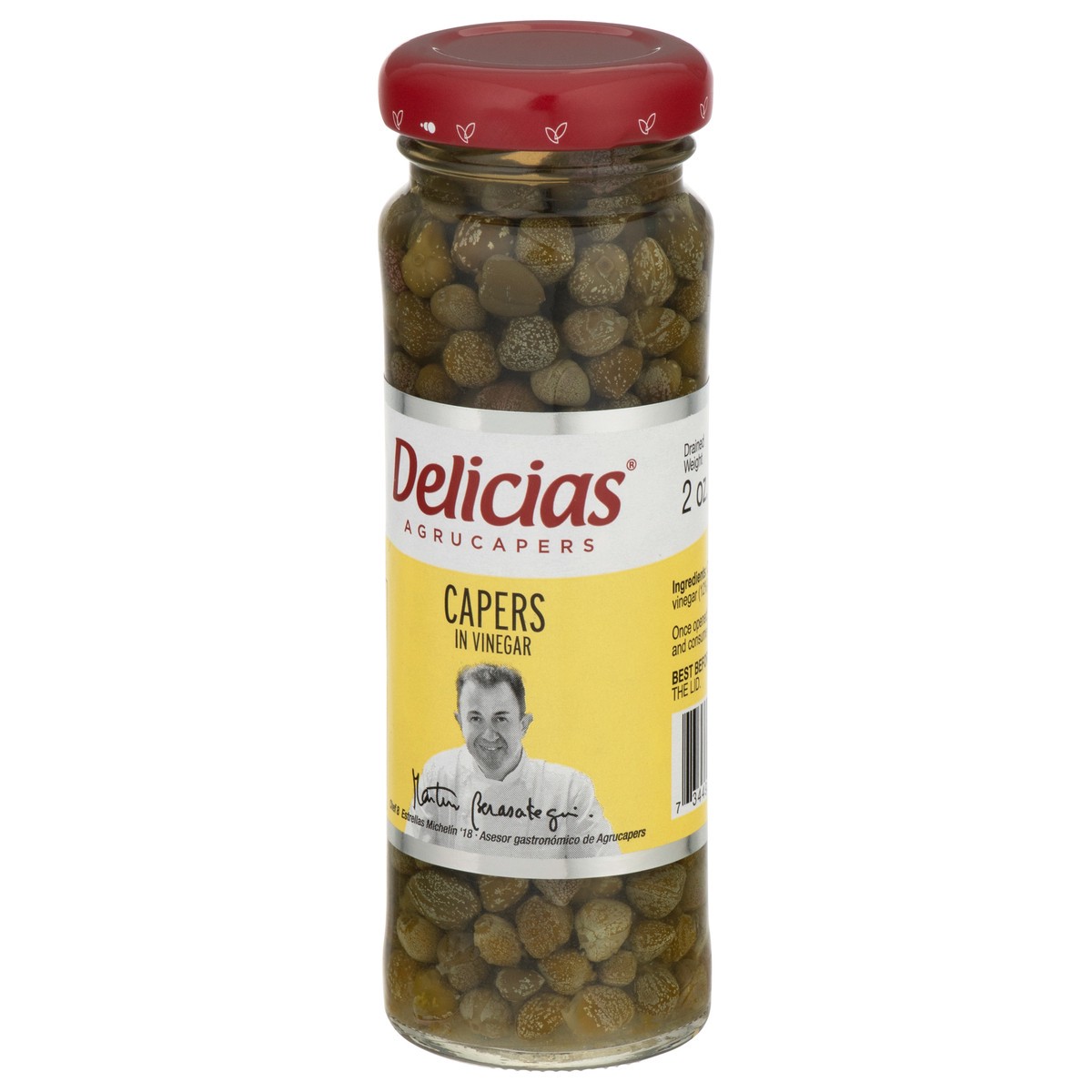 slide 7 of 12, Delicias Agrucapers Capers in Vinegar 3.5 oz, 3.5 oz