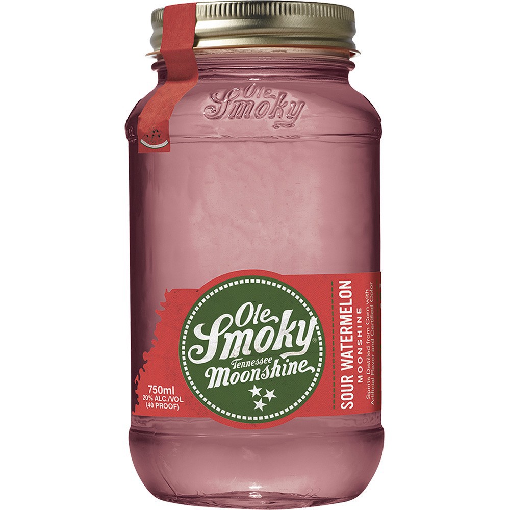 slide 1 of 1, Ole Smoky Moonshine Ole Smoky Sour Watermelon Moonshine, 750 ml