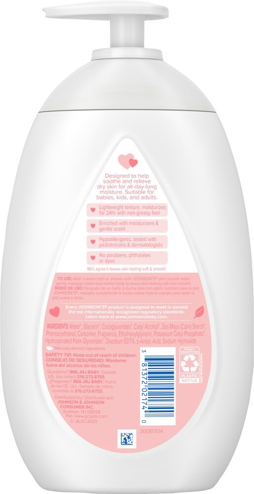 slide 3 of 4, Baby Lotion, 16.9 fl oz