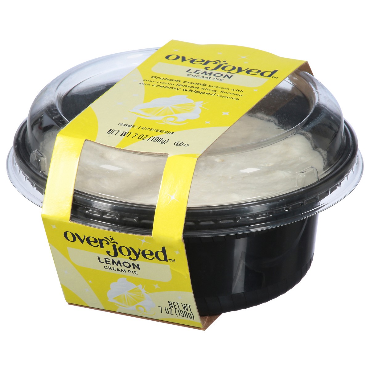 slide 4 of 4, Overjoyed/Signature SELECT Lemon Cream Pie - 7 Oz, 7 oz