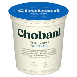Chobani Plain Yogurt
