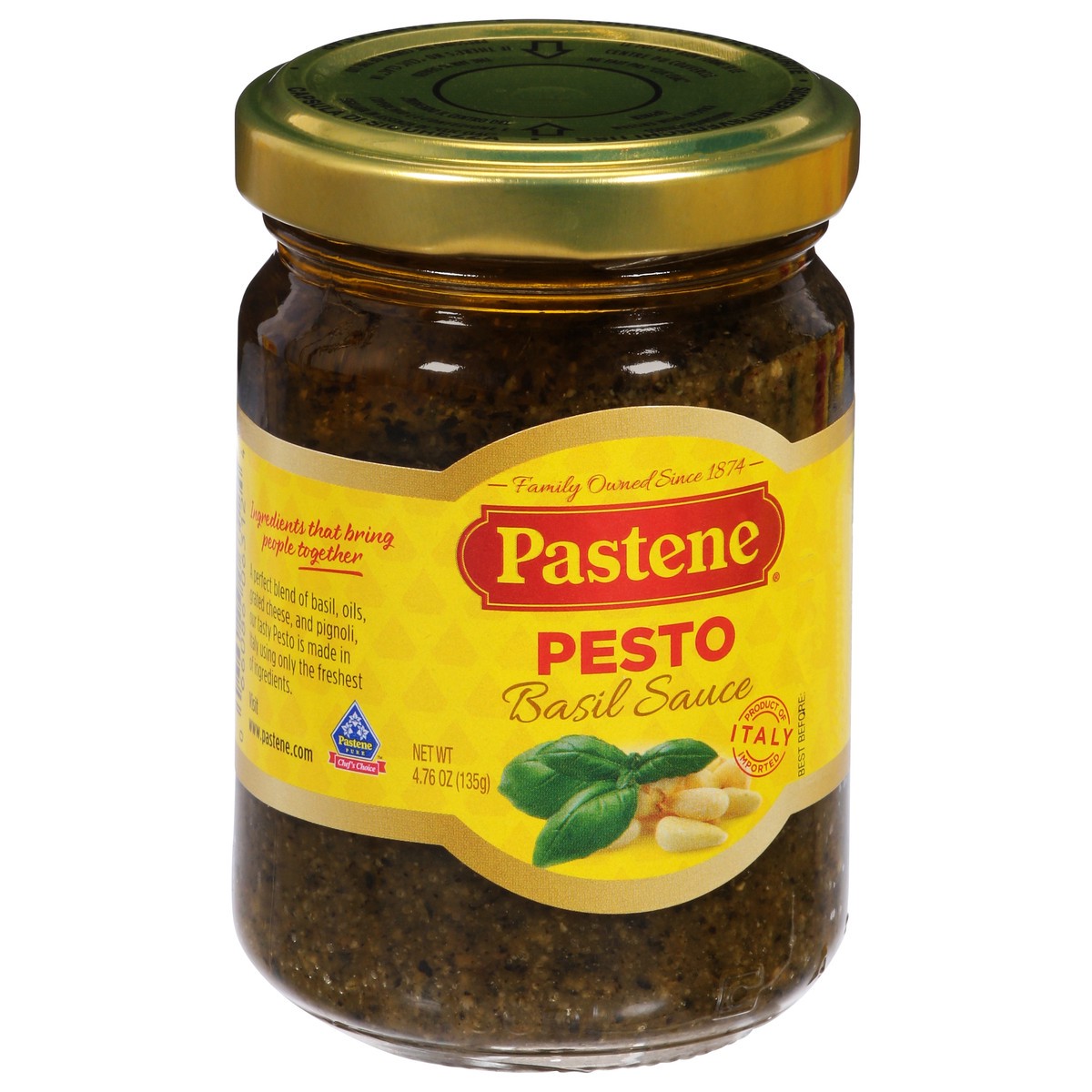 slide 7 of 14, Pastene Pesto Basil Sauce 4.76 oz, 4.76 oz