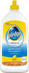 Pledge Gentle Wood Lemon Floor Cleaner 27 oz