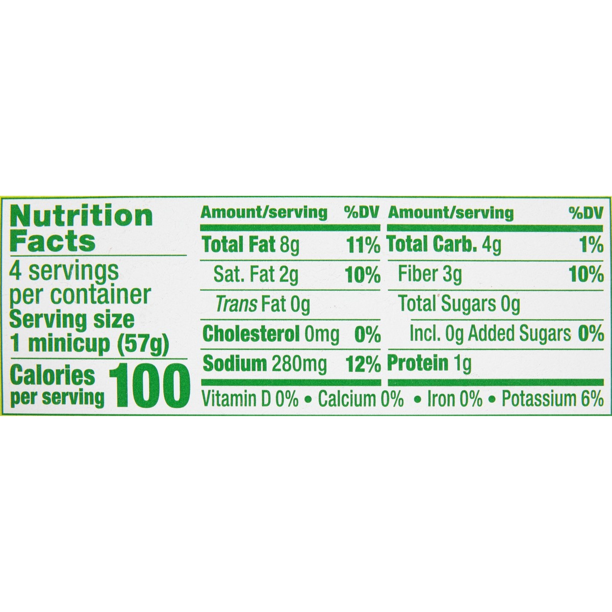 slide 8 of 10, Sabra Singles Classic Guacamole 2 oz (4 count), 4 ct