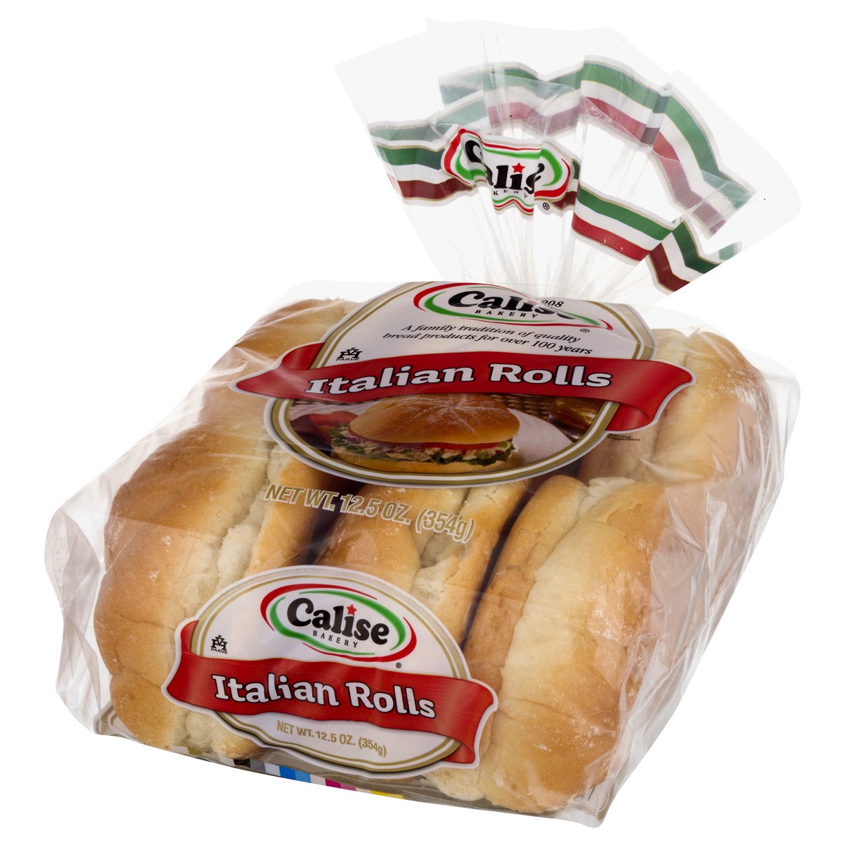 slide 2 of 12, Calise Bakery Italian Rolls - 6 Count, 12.5 oz
