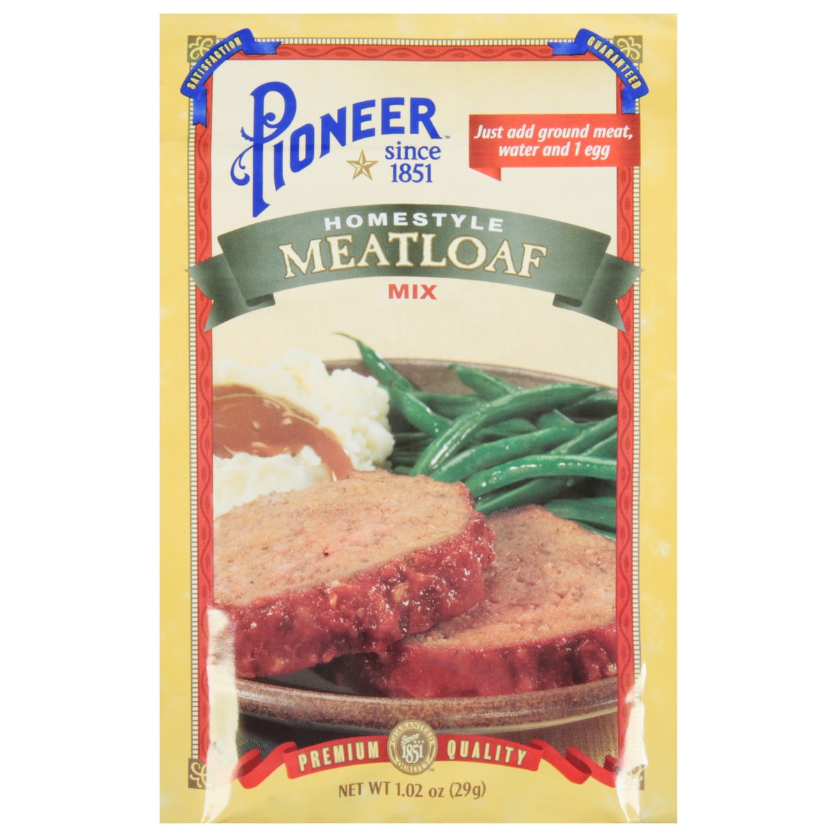 slide 6 of 12, Pioneer Meatloaf Homestyle Mix 1.02 oz, 1.02 oz