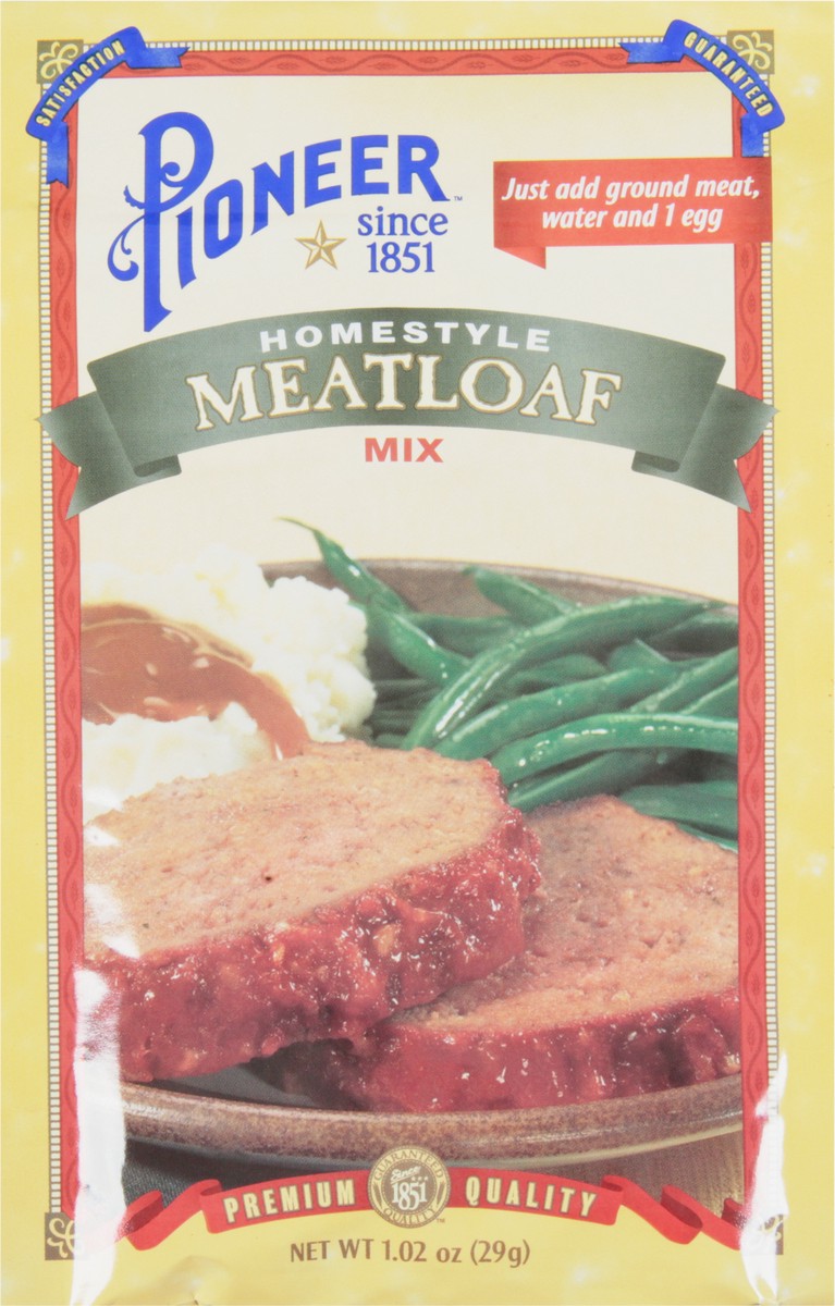 slide 7 of 12, Pioneer Meatloaf Homestyle Mix 1.02 oz, 1.02 oz