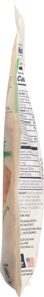 slide 6 of 12, SNAK CLUB Chili Lemon Peanuts-Ps, 7.5 oz