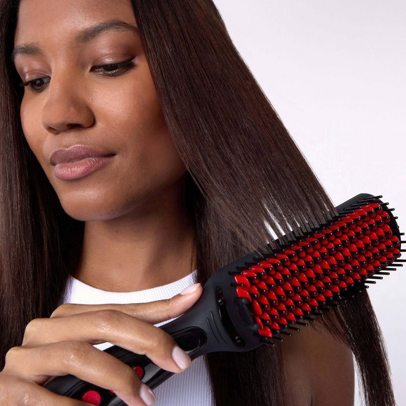 slide 2 of 10, Revlon Smoothstay Coconut Oil-Infused 4.5 Inch Straightening Brush 1 Each, 1 ct