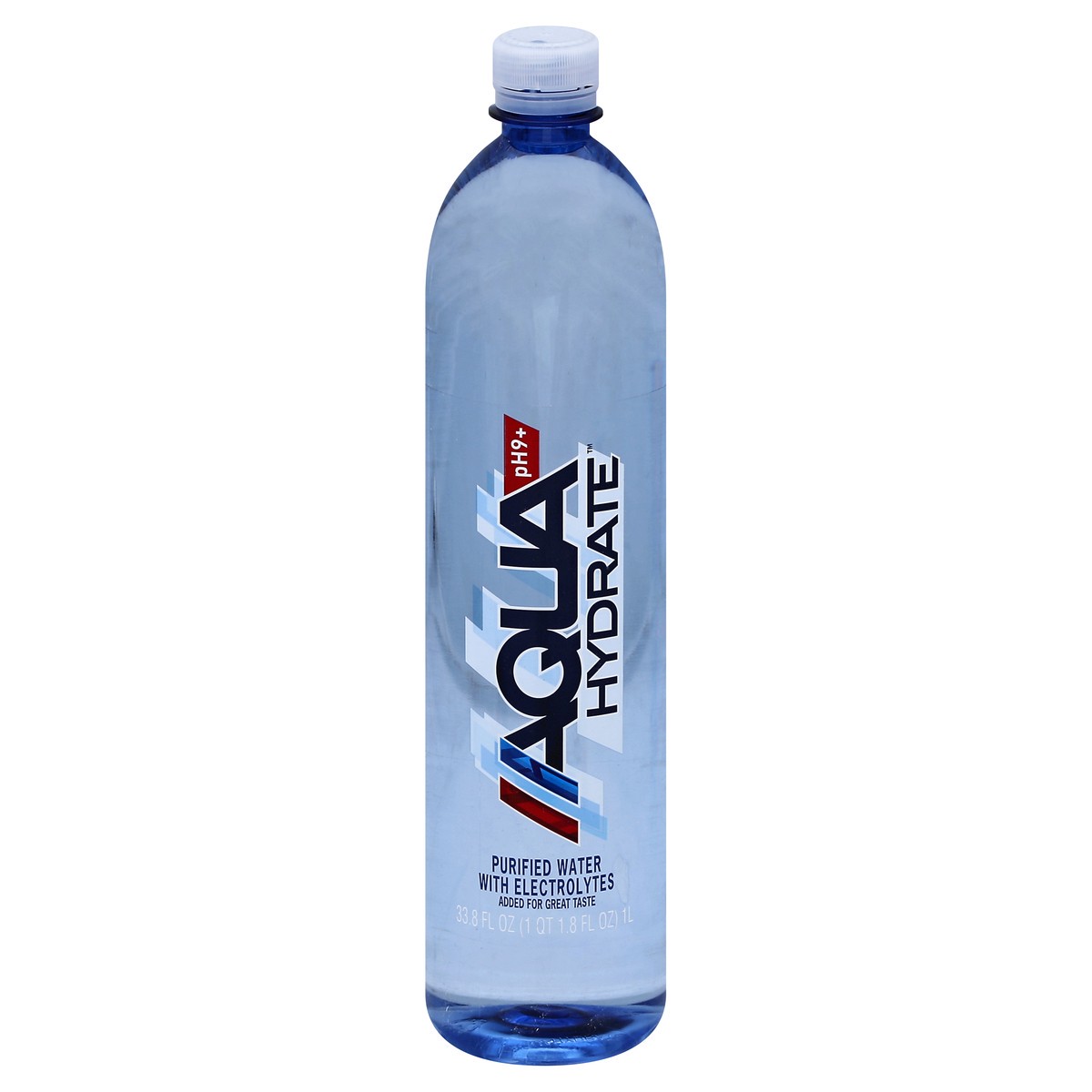 slide 2 of 5, AQUAhydrate Enhanced Water with Electrolytes PH9+- 1 liter, 1 liter