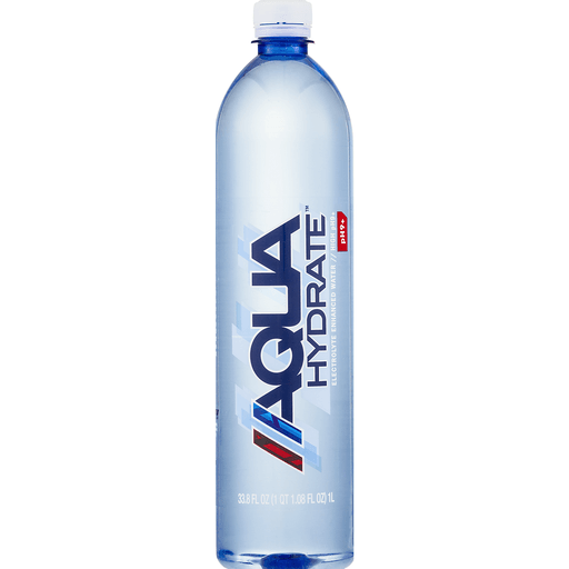 slide 6 of 8, AQUAhydrate Purified Water Bottle, 33.8 fl oz