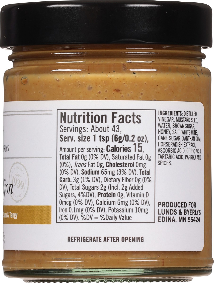 slide 6 of 9, Lunds & Byerlys Premium Honey Dijon Mustard 9.0 oz, 9 oz