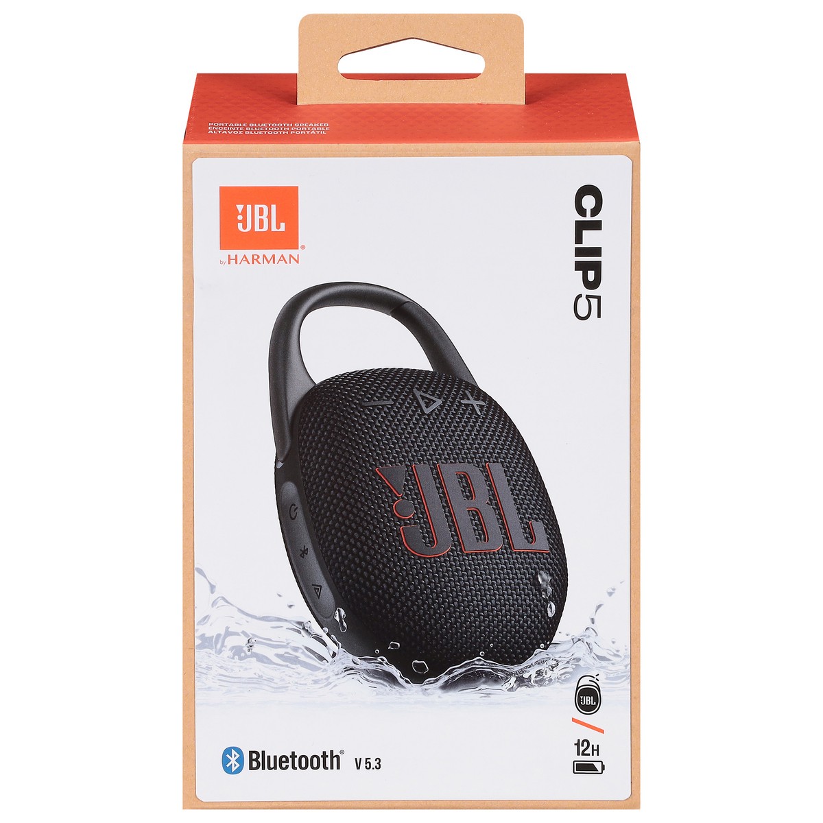 slide 1 of 12, JBL Clip5 Bluetooth Speaker 1 ea, 1 ct