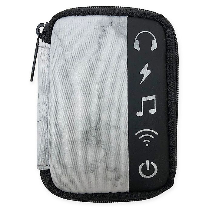 slide 1 of 3, MYTAGALONGS Icons Ear Bud Case - Marble, 1 ct