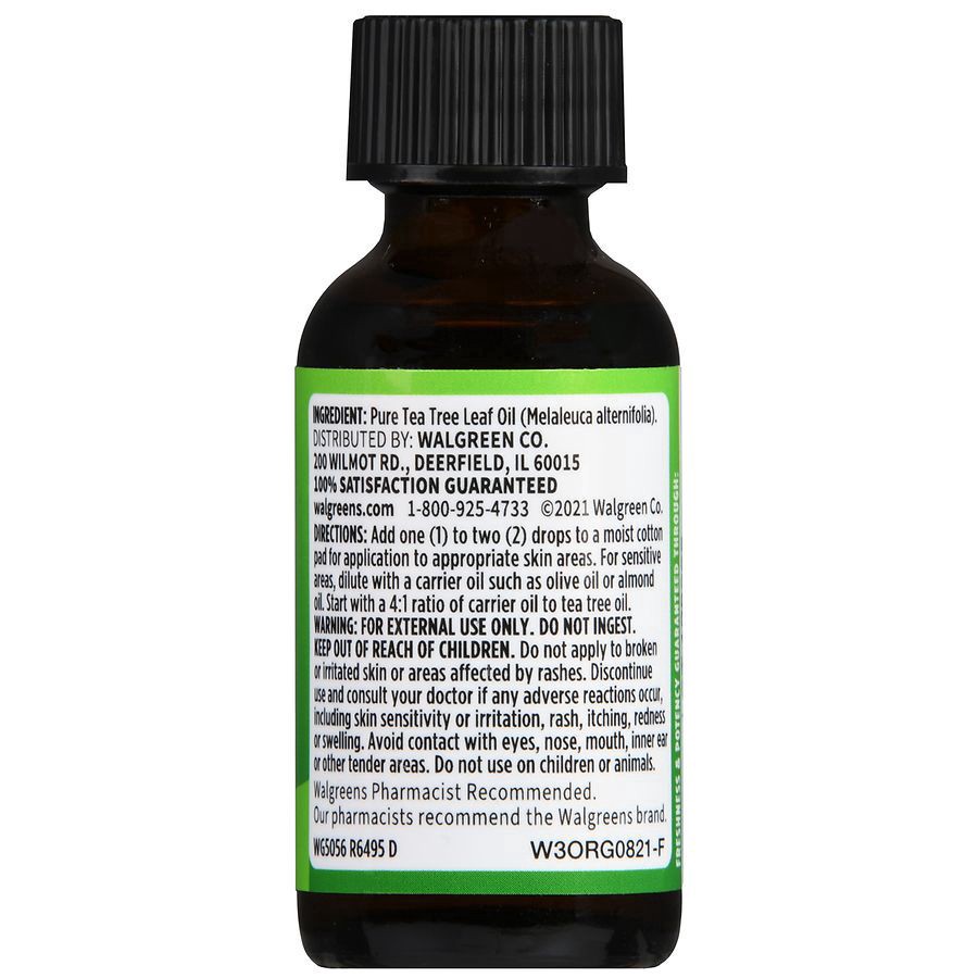 slide 4 of 5, Walgreens Tea Tree Oil, 1 fl oz