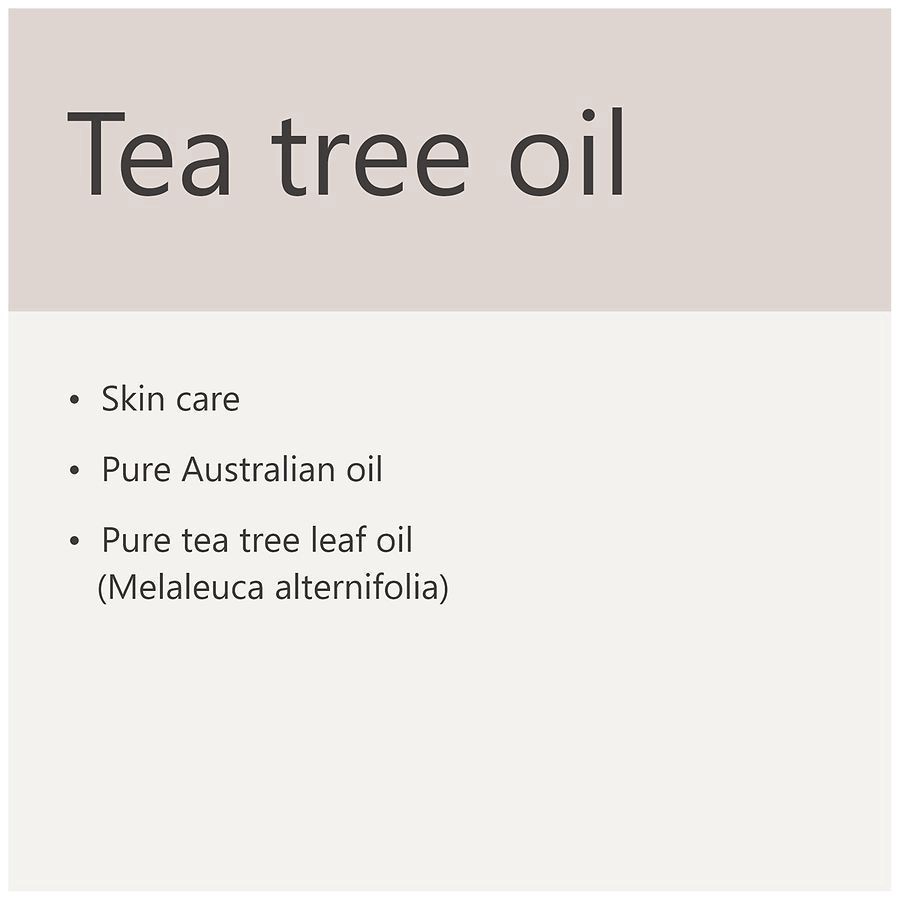 slide 5 of 5, Walgreens Tea Tree Oil, 1 fl oz
