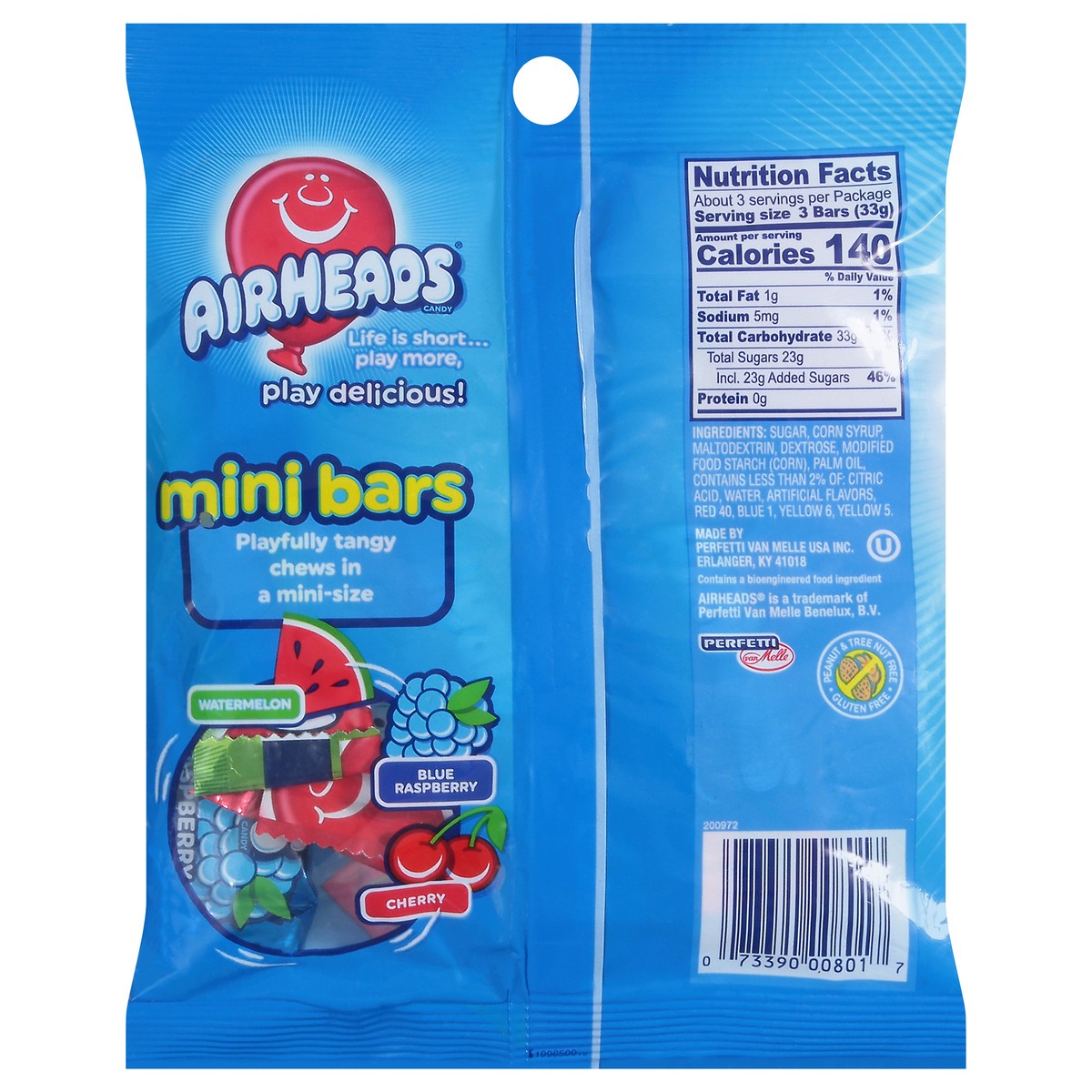 slide 13 of 14, Airheads Assorted Flavors Mini Bars 3.62 oz, 3.62 oz