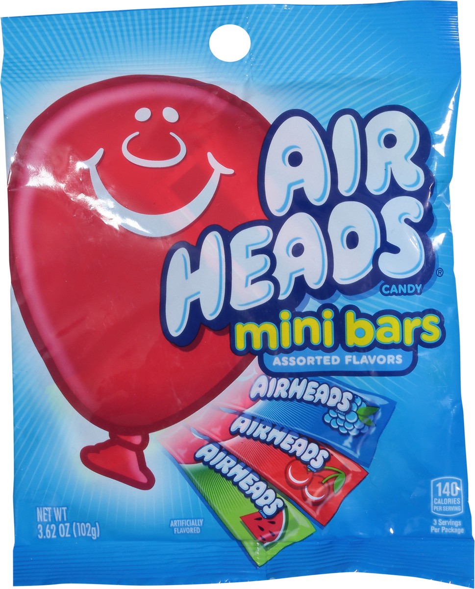 slide 5 of 14, Airheads Assorted Flavors Mini Bars 3.62 oz, 3.62 oz