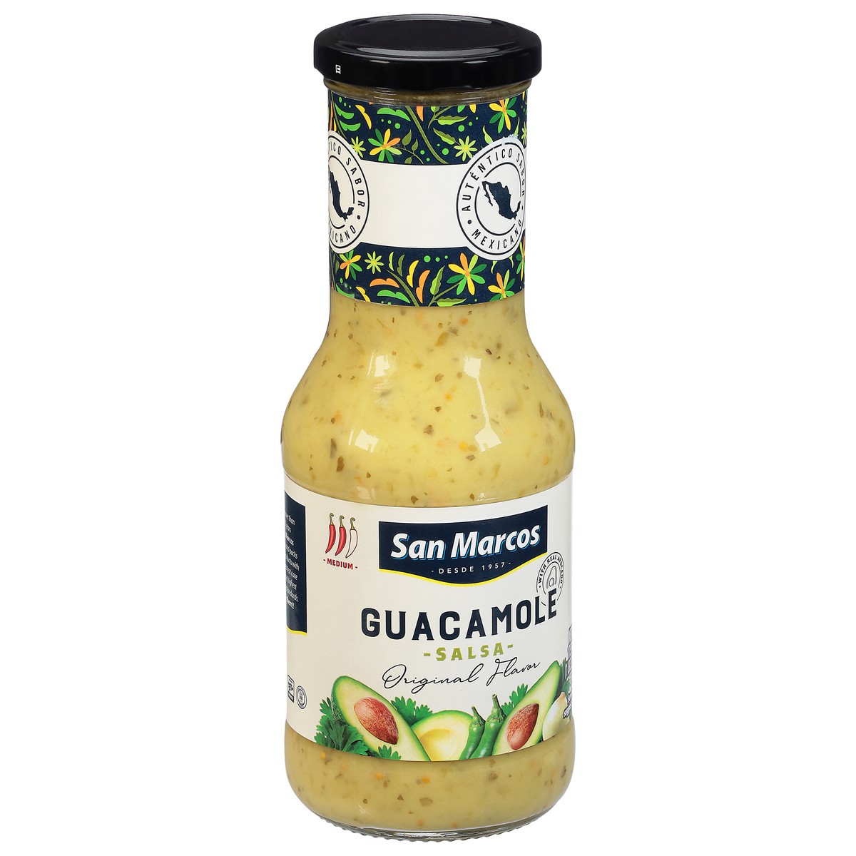 slide 7 of 9, Blank Guacamole Salsa, 10.9 oz