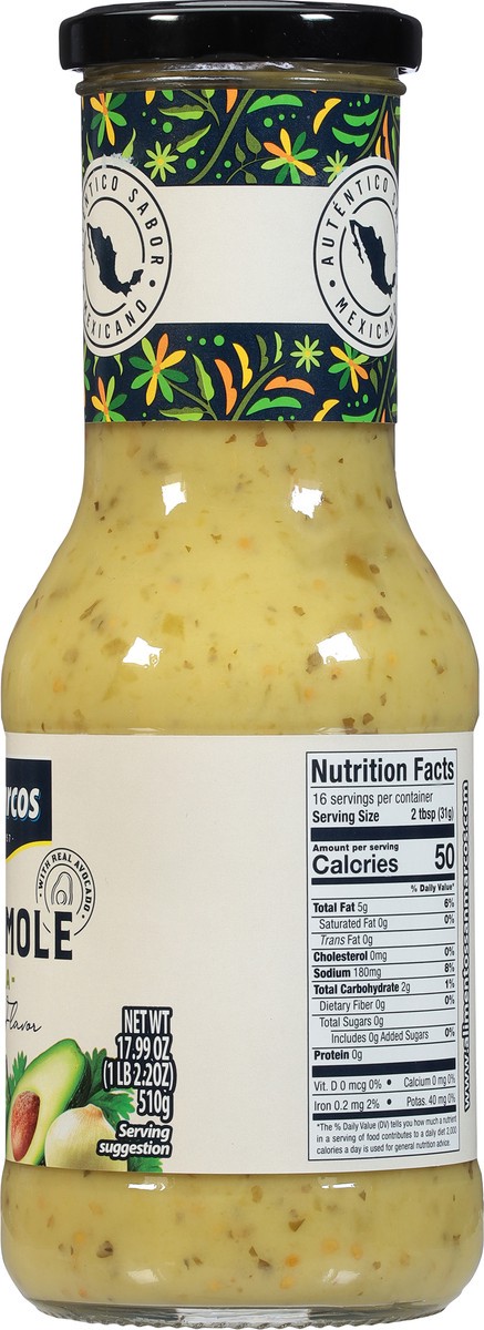 slide 9 of 9, Blank Guacamole Salsa, 10.9 oz