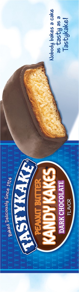 slide 8 of 9, Tastykake Dark Chocolate Peanut Butter Kandy Kakes, 12 ct
