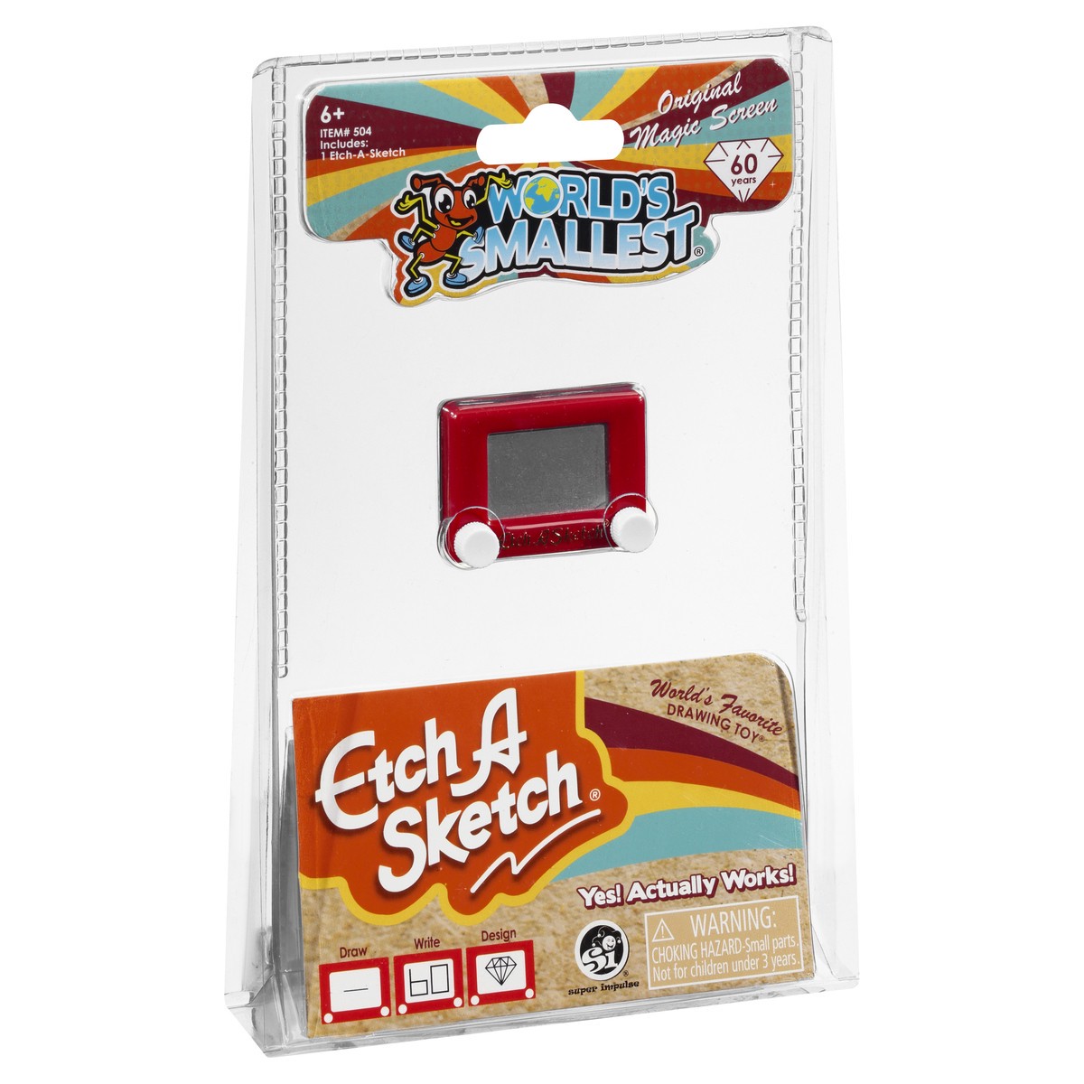 slide 7 of 10, World's Smallest 6+ Etch a Sketch 1 ea, 1 ct